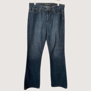 Vintage DKNY Five-pocket Jeans Boot-cut Medium Dark WashSize 8